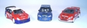 Citroen Set de 3 voitures Citroen Xsara #4, Subaru Impreza #7, Peugeot 307 #6  1/87