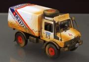Mercedes Unimog 73i&egrave;me Paris dakar  1/43