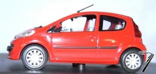 Peugeot . 5P Rouge 1/43