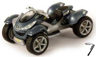 Peugeot Quark Quark 1/43