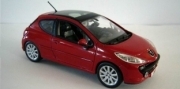 Peugeot . F&eacute;line 3p. rouge 1/43