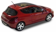 Peugeot . 3P Rouge Babylone 1/43