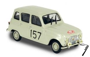 Renault 4L #157 Rallye Monte Carlo  1/43
