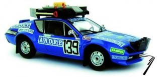 Renault Alpine A310 Dakar #139  1/43