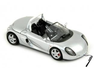 Renault . silver 1/43