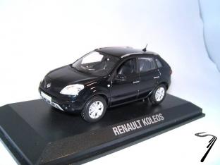 Renault . Koleos black 1/43