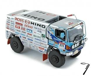 Divers Hino Ranger Dakar  1/43