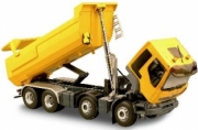 Renault . Tipper truck Yellow 1/43