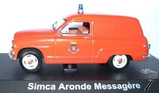 Simca . Fireman truck 1/43