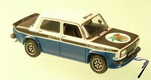 Simca 1000 Rallye 2 SRT White & Blue Rallye 2 SRT White & Blue 1/43