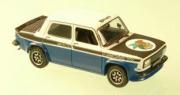 Simca 1000 Rallye 2 SRT Blanc et Bleu Rallye 2 SRT Blanc et bleu 1/43
