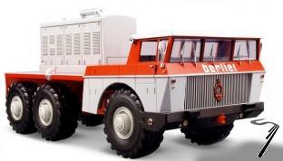Berliet . N�4 Rouge et Gris 1/43