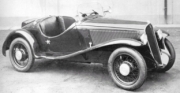 Fiat Balilla Sport "Mille Miglia "Rouge  1/43