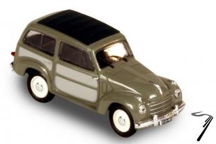 Fiat . Belv�d�re Bicolore Vert/Gris 1/43