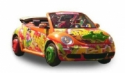 Volkswagen . Haribo Orange croco TDF 1/43