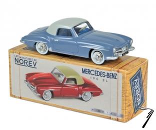 Mercedes . Gris bleu & gris clair 1/43