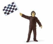 Divers Directeur de course moderne avec drapeau  1/43