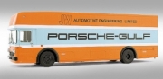 Mercedes . transporteur Porsche "gulf" 1/43