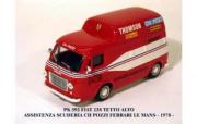 Fiat 238 Assistance Ferrari Le Mans
 Toit sur&eacute;lev&eacute; Assistance Ferrari Le Mans 1/43