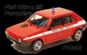 Fiat Ritmo 60 Pompiers V.L 60 Pompiers V.L 1/43