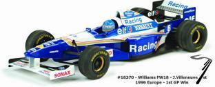 Williams FW18 Renault 1st Europe GP 1st win  1/18
