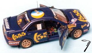 Subaru Impreza 555 GrA 1er New Zealand Rally  1/43