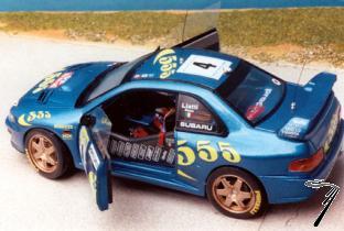 Subaru Impreza 555 1er Monte Carlo  1/43