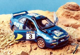 Subaru Impreza 555 1er Safari Rallye  1/43