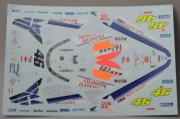 Honda NSR 500 Nastro Azzuro (for Tamiya kit)   1/12