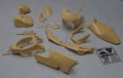 Honda NSR 500 Nastro Azzuro (pour kit Tamiya) + decals  1/12