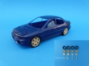 Subaru Impreza Gr.A set "Tarmac" 6 spoke rims + tires (for Hasegawa kit) Gr.A set "Tarmac" 6 spoke rims + tires (for Hasegawa kit) 1/24