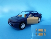 Subaru Impreza Gr.A Spare Doors (pour kit Hasegawa) Gr.A Spare Doors (pour kit Hasegawa) 1/24