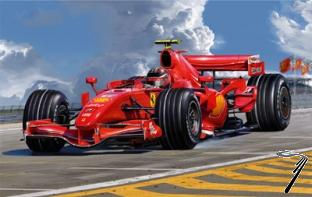 Ferrari F2007 Champion  1/24