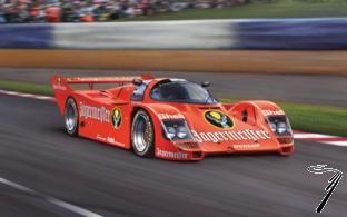 Porsche 956 C 24H Le Mans  1/24