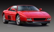 Ferrari 348 TS Rouge TS Rouge 1/24