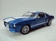 Shelby GT500 blue with white stripes GT500 blue with white stripes 1/18