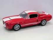 Ford Shelby GT 500 CR rouge avec bandes blanches GT 500 CR rouge avec bandes blanches 1/18