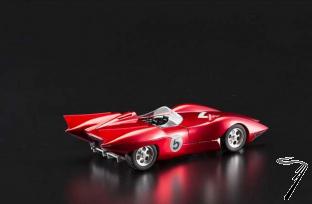 Divers Hamilton Speed Racer Mach 5 rouge - en aluminium - Tatsunoko Production Hamilton Speed Racer Mach 5 rouge - en aluminium - Tatsunoko Production 1/32