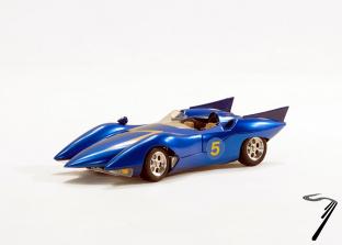 Divers Hamilton Speed Racer Mach 5 bleu - en aluminium - Tatsunoko Production Hamilton Speed Racer Mach 5 bleu - en aluminium - Tatsunoko Production 1/32