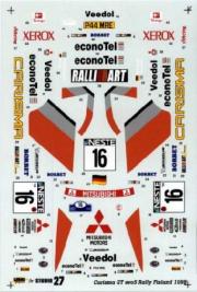 Mitsubishi Lancer Evo V "Veedol" Finland rally  1/24