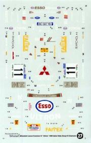 Mitsubishi Lancer Evo V "Esso" ERC  1/24
