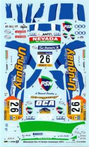 Mitsubishi Lancer EVO IV PSN rallye Catalogne  1/24