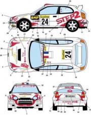 Toyota Corolla #24 Rallye Monte Carlo  1/24