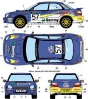 Subaru Impreza WRX #57 Rallye Australie  1/24