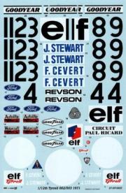 Tyrrell 002/003 Ford   1/12