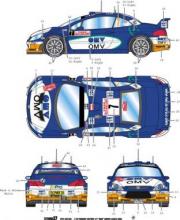 Peugeot 307 #7 OMV 4i&egrave;me Rallye Monte Carlo  1/24