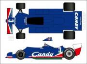Tyrrell 009 "Candy"  1/20