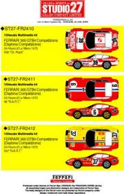 Ferrari 365 GTB4 Daytona #39 24H Le Mans  1/24