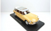 Citroen . 19 Break Jaune avec galerie - sans boîte vitrine 1/24