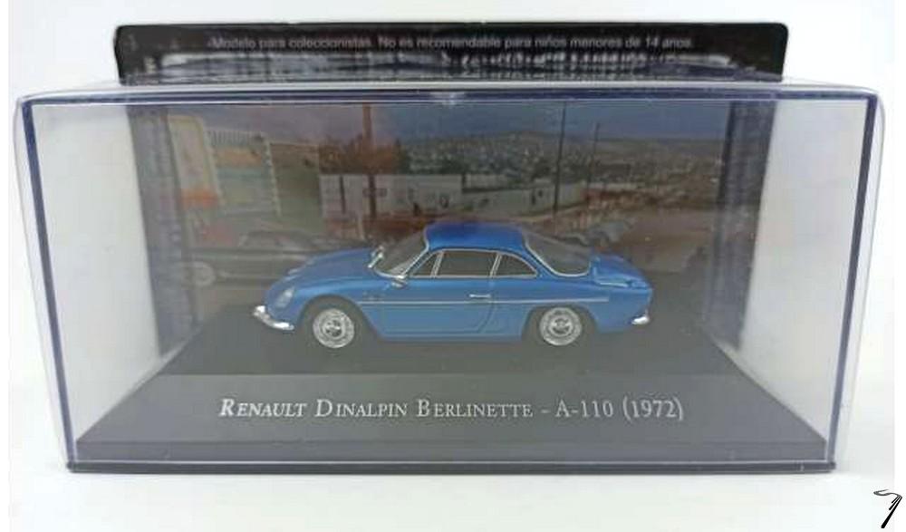 Alpine A110 Dinalpin bleu Dinalpin bleu 1/43